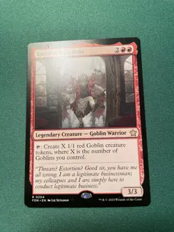 2024 - Krenko, Mob Boss - Foundations #0204 MTG Magic The Gathering Commander NM - Image 1