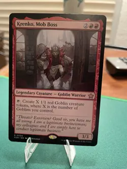 2024 - Krenko, Mob Boss - Foundations #0204 MTG Magic The Gathering Commander NM - Image 3