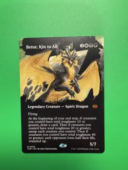 MTG Betor, Kin to All Borderless 0353 Tarkir: Dragonstorm NM - Image 1
