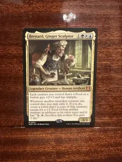 MtG Magic the Gathering Brenard, Ginger Sculptor - Image 1