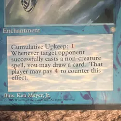 Wizards of the Coast Mystic Remora 1995 Enchantment Regular English - Image 2