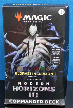 Magic MTG Modern Horizons 3 Commander Decks - ELDRAZI INCURSION Sealed - Image 1