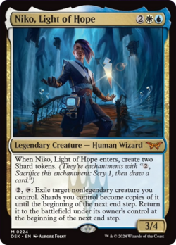 Niko, Light of Hope [Duskmourn: House of Horror] Magic MTG - Image 1