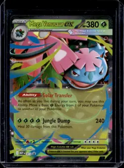 2025 Pokemon MEP Black Star Promos Mega Venusaur ex #013 - Image 1