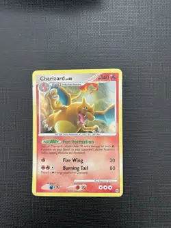 Charizard Lv. 60 #1/99 Holo Rare Pokemon TCG Arceus 2009 Vintage See pics! - Image 2