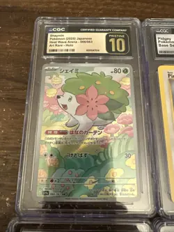 Pokemon PSA CGC Graded Lot of 10 Slabs Cards Pristine Mewtwo - Image 2