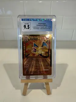 🔥🔥 CGC 10 Charizard Celebrations UPC Gold Metal Pokemon Card 4/102 🔥🔥 - Image 1