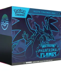Pokemon Mega Evolution Phantasmal Flames Elite Trainer Box ETB (Factory Sealed) - Image 1