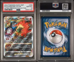 Pokemon Charizard VSTAR Ultra-Premium Coll. Full Alt Art Promo SWSH262 PSA 10 - Image 3
