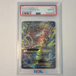 Pokemon M Gyarados EX Full Art 115/122 Breakpoint Holo Ultra Rare PSA 10 - Image 3