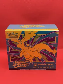 Pokemon Center ETB Mega Evolution Ascended Heroes Factory Sealed - Image 1