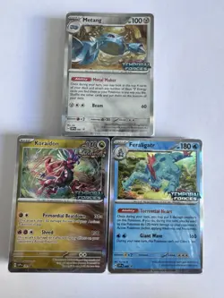 (Lot of 3) Pokemon TCG SV Temporal Forces Build And Battle Box Decks - Image 1
