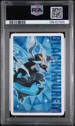 2012 POKEMON BLACK 2 PLAYING CARDS 4 OF DIAMONDS VULPIX PSA 8 - Image 2