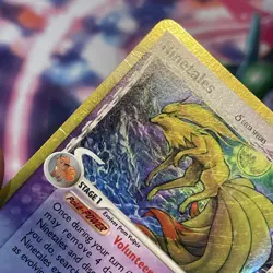 Pokemon Ninetales Delta Species EX Dragon Frontiers 8/101 Holo Rare MP/HP - Image 3