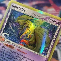 Pokemon Ninetales Delta Species EX Dragon Frontiers 8/101 Holo Rare MP/HP - Image 4