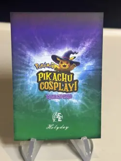 The Mean One Pikachu #166 Laser Holo Electric Pikachu Cosplay - Pokemon ZL13 - Image 2