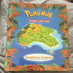 Wizards of the Coast Southern Islands 3-Ring Binder for Pokemon TCG - Image 1