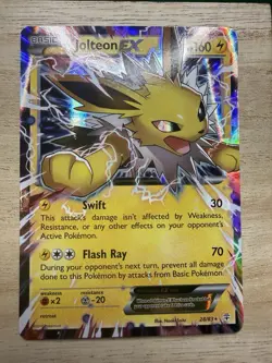 JOLTEON EX #28/83 Holo Ultra Rare - XY Generations - Pokemon TCG - Image 1