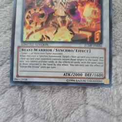 Yugioh Vulcan the Divine JUMP-EN066 Ultra Rare Limited Edition NM - Image 4
