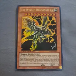 YuGiOh The Winged Dragon of Ra JUMP-EN045 Limited Edition Ultra Rare NM - Image 1