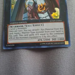 1x (NM) Zubaba General - JUMP-EN065 - Ultra Rare - Limited Edition YuGiOh - Image 4