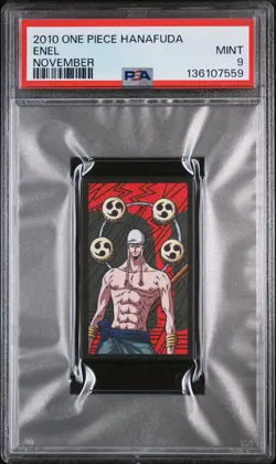 2010 ONE PIECE HANAFUDA NOVEMBER ENEL PSA 9 - Image 1