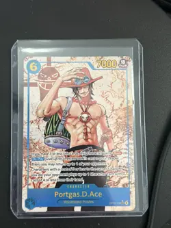 Portgas.D.Ace (119) (Parallel) OP13-119 SEC Carrying On His Will Foil Map - Image 1