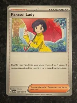 Parasol Lady - 169/182 - Common - Near Mint Pokemon Card - Image 1
