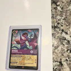 Disney Lorcana Demona-Scourge Wyvern Clan Character Card Inklands 55/204 - Image 1