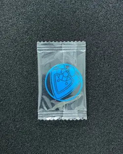 2025 Pokemon TCG Trading Card Game 151 Collect Blue Metal Coin Sealed LU57 - Image 1