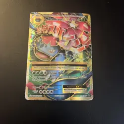 Pokemon Mega Venusaur EX 230 HP Ultra Rare Full Art Holo 100/108 Evolutions Card - Image 1