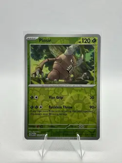 Pokemon TCG Scarlet & Violet 151 Pinsir 127/165 Reverse Holo Card NM Condition - Image 1