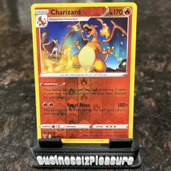 Charizard 025/185 Reverse Holo 2020 Vivid Voltage Pokemon Trading Card Game | NM - Image 1