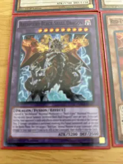 Lot 20 L Yu-Gi-Oh 1st Edition 1996 Powerful Dragon Red Eyes Black Metal Card Set - Image 2