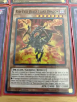 Lot 20 L Yu-Gi-Oh 1st Edition 1996 Powerful Dragon Red Eyes Black Metal Card Set - Image 3