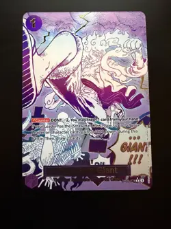 Gum-Gum Giant OP09-078 Luffy One Piece English Manga Card The Best vol.2 PRB-02 - Image 1