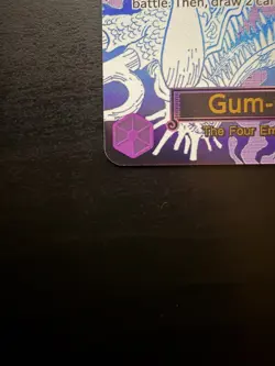 Gum-Gum Giant OP09-078 Luffy One Piece English Manga Card The Best vol.2 PRB-02 - Image 5