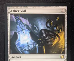 MTG Aether Vial- STAMPED -Modern Masters Magic the Gathering Card # 197 - Image 3