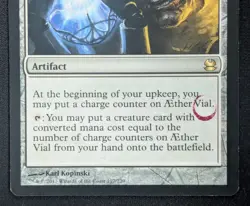 MTG Aether Vial- STAMPED -Modern Masters Magic the Gathering Card # 197 - Image 4