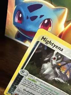 Pokemon TCG Mightyena EX Ruby and Sapphire Holo Rare Card 10/109 Near Mint - Image 2