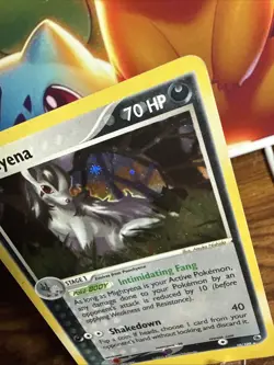 Pokemon TCG Mightyena EX Ruby and Sapphire Holo Rare Card 10/109 Near Mint - Image 3