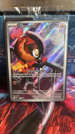 Charcadet Promo Holo Sealed 022 Phantasmal Flames Pokemon Card - Image 1