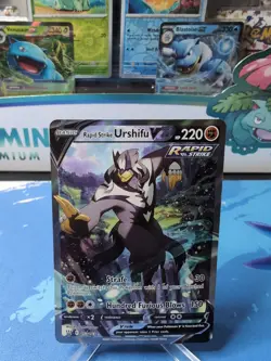 Rapid Strike Urshifu V 153/163 Battle Styles Alternate Art Pokemon Card NM/MINT - Image 1