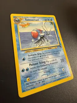 Pokemon Tentacruel Card 10/18 Southern Islands Promo - Image 2