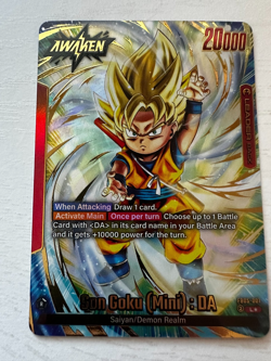 Son Goku (Mini) DA Leader FB05-001 Alt Art New Adventure Dragon Ball Super Card - Image 1