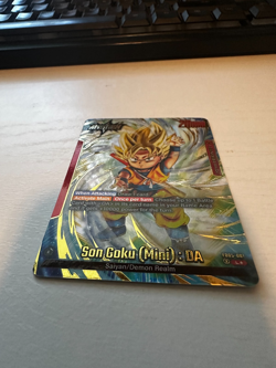 Son Goku (Mini) DA Leader FB05-001 Alt Art New Adventure Dragon Ball Super Card - Image 2