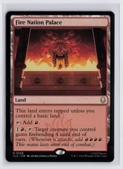 MTG Avatar R Fire Nation Palace #0268 - Image 1
