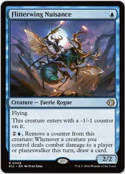 Magic: The Gathering Flitterwing Nuisance ECL #48 - Image 1