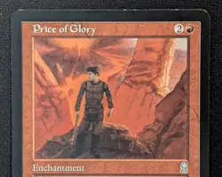 MTG Price of Glory- STAMPED -Odyssey Magic the Gathering Card # 214 - Image 3