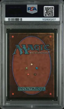 MTG - Psychic Venom - ALTERNATE 4th Edition Magic - Graded PSA 7 - Image 2